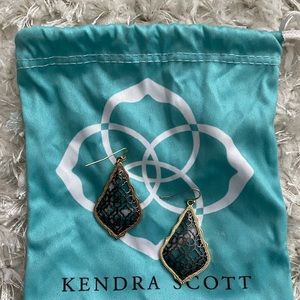 Kendra Scott Earrings: Addie Gold Drop Filigree